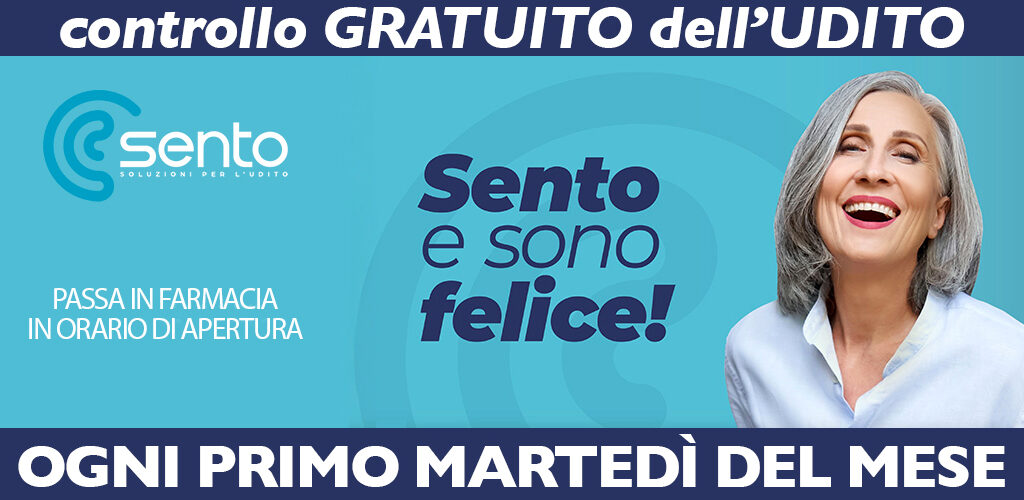 Controllo gratuito dell'udito alla farmacia Sant'Antero a Giaveno